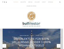 Tablet Screenshot of bullvestor.de